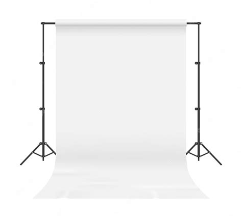 Premium Vector Background In A Photo Studio On Tripods Vector