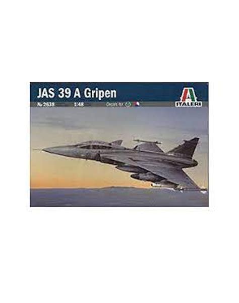 ITALERI 1 48 SCALE MODEL AIRCRAFT KIT 2638S JAS39 A GRIPEN FIGHTER