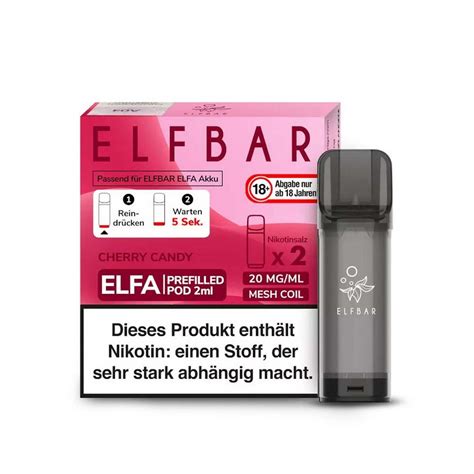 Elfa By Elfbar Twilight Blue Pod System E Zigarette G Nstig