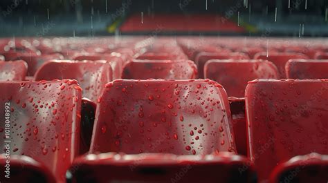 rows  red seats   stadium red seats   stadium seats