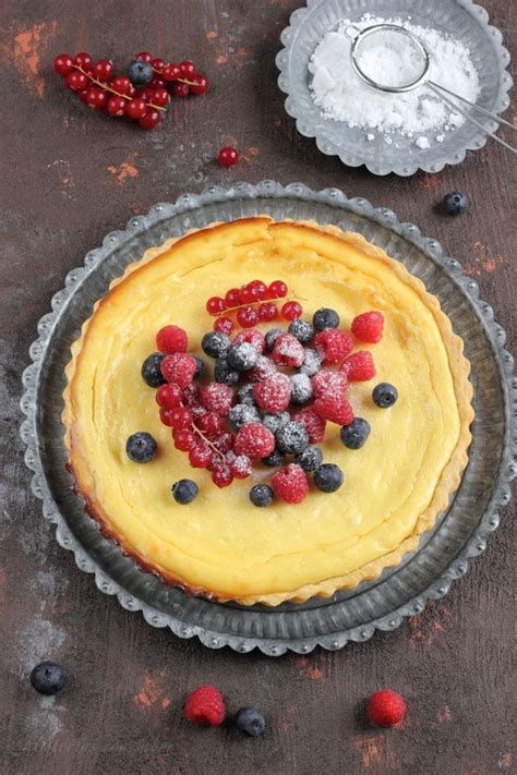 Tarta De Ricotta Y Frutos Rojos Historiasdesabor Blogspot