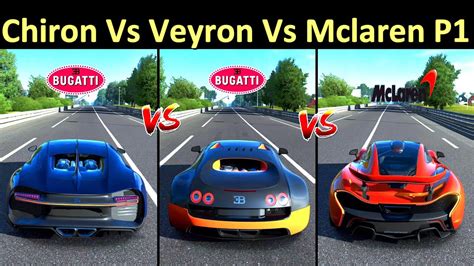 Fmotorsport7 Drag Race Ferrari 599xx Evo Vs Bugatti Chiron Vs Mclaren