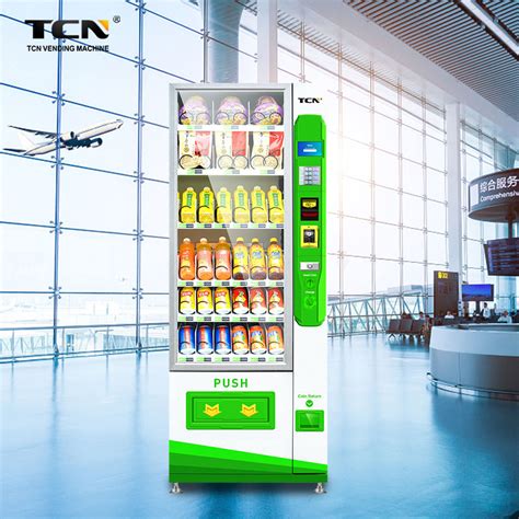 Tcn Hot Selling Automatic Snack And Drink Vending Machine China Hot