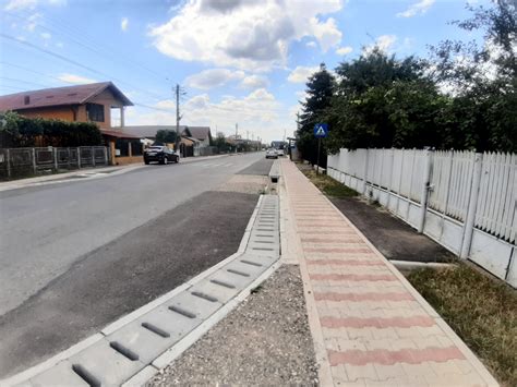 Primăria Măgureni a extins rețeaua de trotuare și piste de biciclete cu