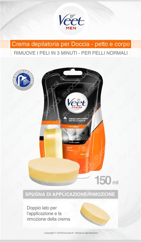 Crema Depilatoria Sotto La Doccia Veet For Men Silk Fresh