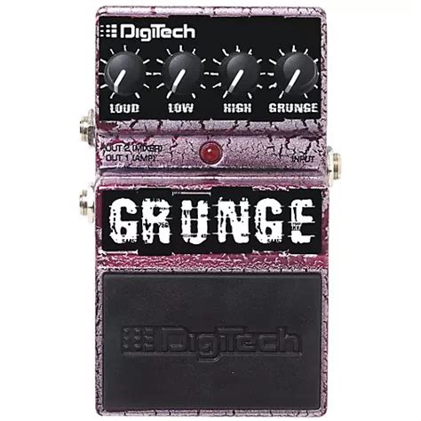 DigiTech Grunge Distortion Guitar Effects Pedal | Musician's Friend