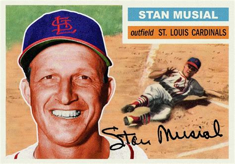 An Old Baseball Card With A Man On It S Face And The Name St Louis