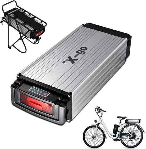 Buy Ebike Battery 48v 20ah Rear Rack Ebike Battery Cell Holder Back Carrier Li Ion Battery For