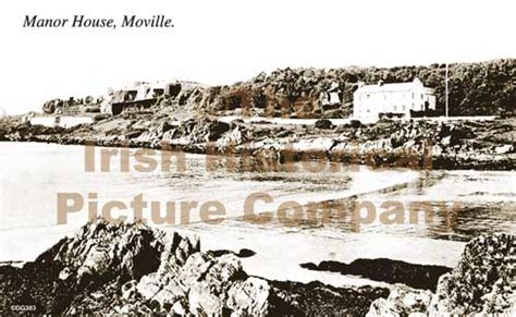 Manor House Moville Co Donegal Ireland Old Photograph Dg 00383