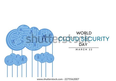 World Cloud Security Day Wallpaper Cloud Stock Illustration 2275562007