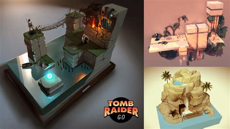 Lara Croft GO Concept Art - TombRaiderHQ.com