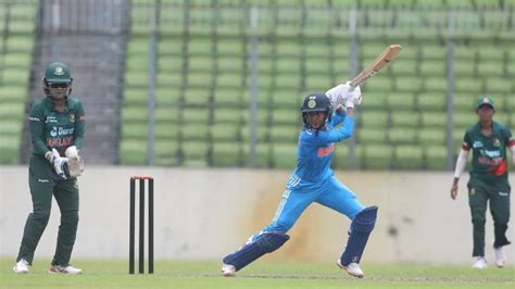 India Vs Bangladesh 2nd Women S ODI Highlights Jemimah Starrer IND