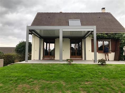 Pose De Pergola Bioclimatique Chez Dutheil Pergolas