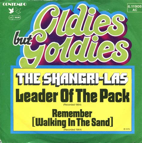 The Shangri Las Leader Of The Pack Remember Walking In The Sand