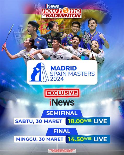 Misi Balas Dendam Rinov Pitha Di Final Spain Masters Saksikan