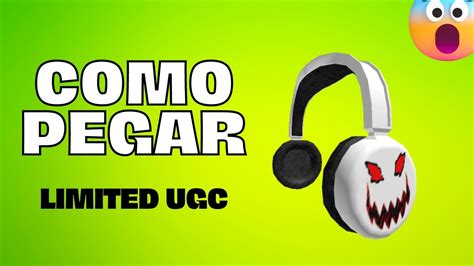 Novo fone de ouvido branco para você pegar LIMITED UGC YouTube