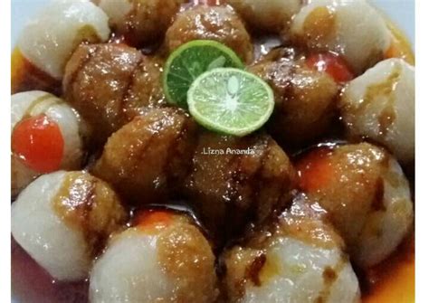 Resep Cilok Bumbu Kacang Oleh Lizna Ananda Cookpad