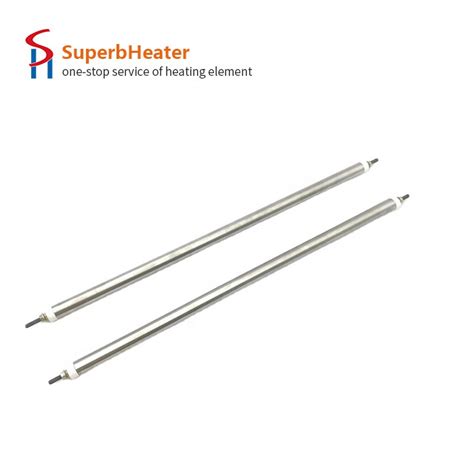 Straight Type Stainless Steel Electric Air Tube Heater Finned Tubular