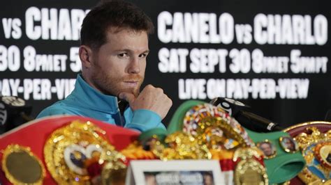 Saul Alvarez Gegen Jermell Charlo WM Kampf Im Boxen Um Vier Titel