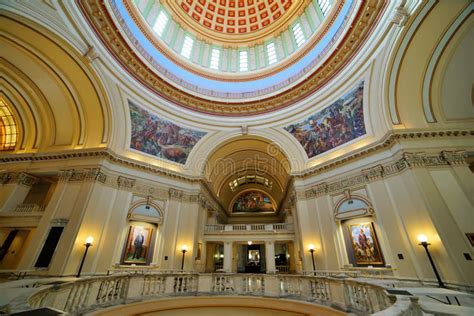 Interior View of the Kansas State Capitol Governmental Building, United ...