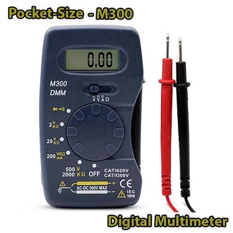 Jual Avometer Mini Pocket Size Digital Multimeter Ac Dc Voltage Tester Multitester Ukuran Saku