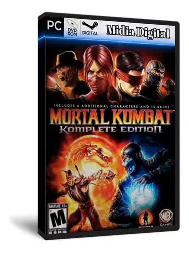 Mortal Kombat Komplete Edition Pc Digital Parcelamento Sem Juros