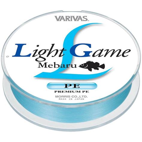 Tresse Mer Varivas Light Game Super Premium Pe 100m