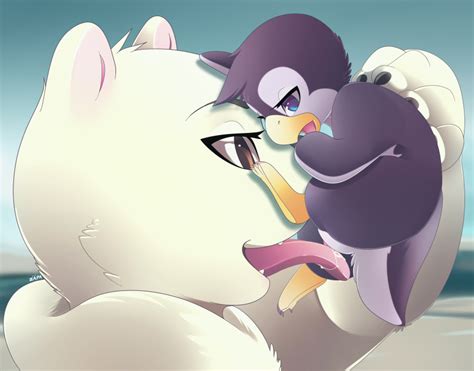 Rule 34 Avian Bear Bird Cunnilingus Duo Female Feral Fur Male Mammal Oral Outside Penguin