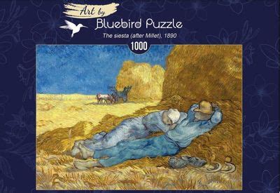 Bluebird Art 1000 Piece Jigsaw Puzzle Vincent Van Gogh The Siesta