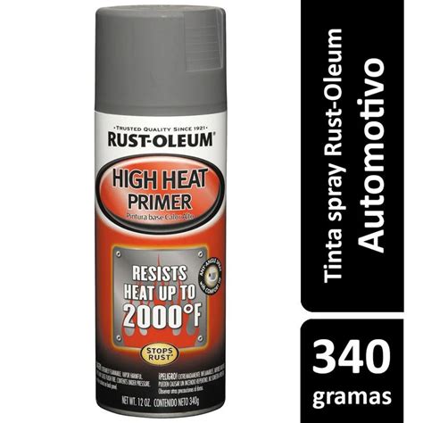 Spray Primer Cinza Alta Temperatura Rust Oleum Shopee Brasil