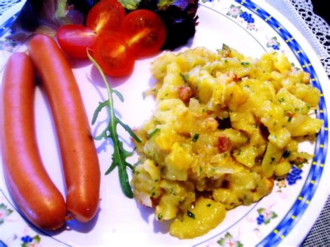 Kartoffelsalat Mit Eigelb Und Petersilie Rezept Kochbar De