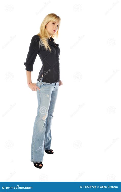 Tall Skinny Blond Stock Images - Image: 11234704