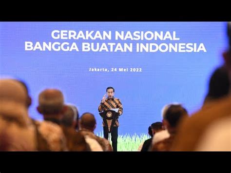 Live Pengarahan Presiden Ri Dan Evaluasi Aksi Afirmasi Bangga Buatan