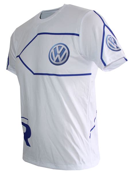 VW T Shirt With Logo And All Over Printed Picture T Shirts With All