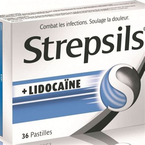 Strepsils Lidoca Ne Pastilles Sucer