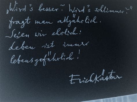 Zitate Von Erich Kästner