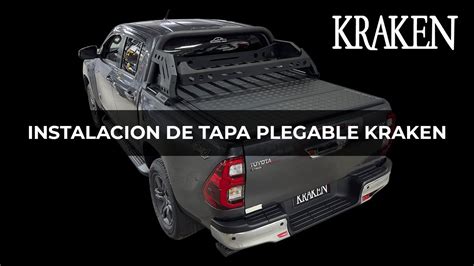 Instalación de Tapa Plegable Kraken Para Toyota Hilux YouTube