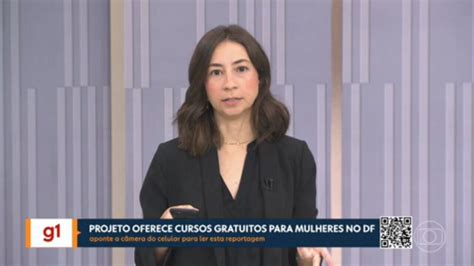 G1 no DF1 projeto oferece capacitação gratuita para mulheres DF1 G1