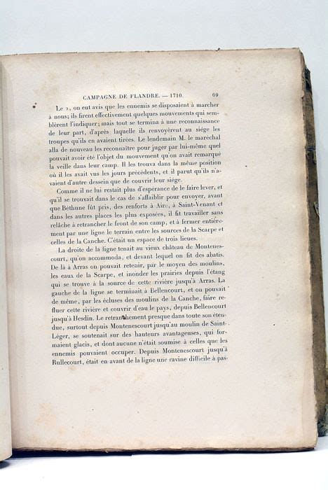 DE VAULT MÉMOIRES MILITAIRES RELATIFS À LA SUCCESSION D ESPAGNE PARIS