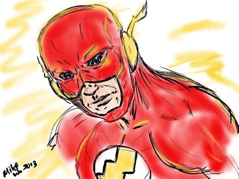 Barry Allen Flash By Dorkaboutart On Deviantart