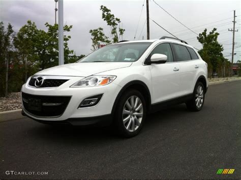 2010 Crystal White Pearl Mica Mazda Cx 9 Grand Touring Awd 81502538