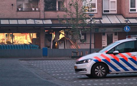 Grote Schade Bij Plofkraak In Winkelcentrum Camminghaburen Leeuwarder