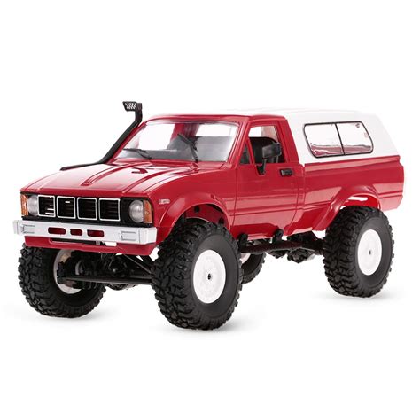 YIKESHU RC Rock Crawler WPL C24 RC Truck 4x4 Remote Control Crawler 1/ ...