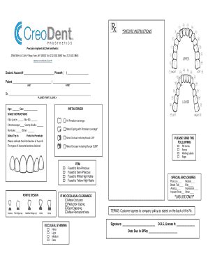 Fillable Online Specific Instructions Precision Implants Fax Email