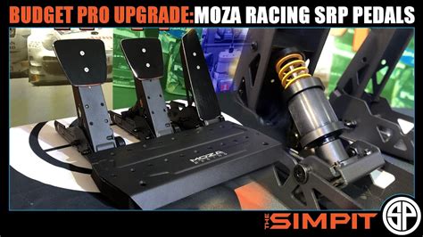 Affordable Load Cell Pedals Moza Racing Srp Pedals Review Youtube