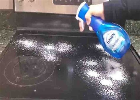 How To Clean A Glass Stovetop With Dawn Dish Spray