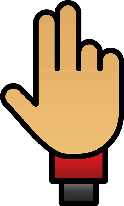 Three Fingers Vector Icon Design 26027308 Vector Art at Vecteezy