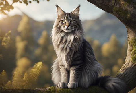 Maine Coon Cat Temperament: Cuddly Giants or Furry Overlords? - Happy Cat Formula