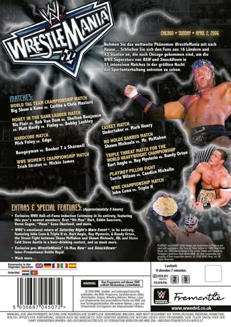 Wwe Wrestlemania Dvds Jpc