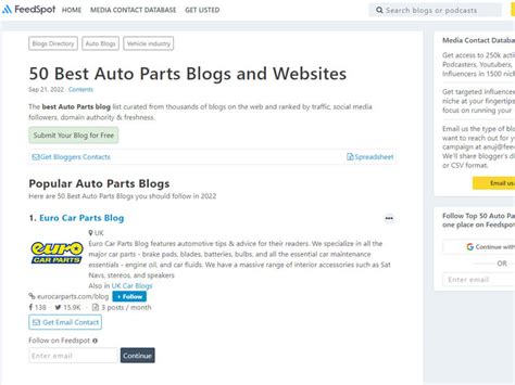 Korea Part Information Ranked In Best Auto Parts Blogs And Websites